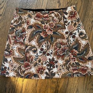Reformation Size 2 Floral Skirt